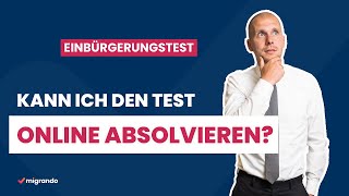 Einbürgerungstest Online möglich [upl. by Hermione]