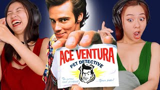 Foreign Girls React  Ace Ventura Pet Detective  First Time Watch [upl. by Tobie]