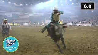 Midwest Horse Fair PRCA Rodeo on April 19 amp 20  2024 [upl. by Jakie]