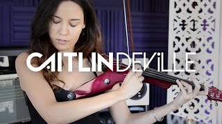 Dont Let Me Down The Chainsmokers ft Daya  Electric Violin Studio Cover  Caitlin De Ville [upl. by Eiblehs]