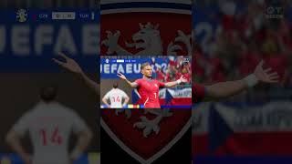 FC 24  Euro 2024  Simulation  Group F  Czechia vs Türkiye  Antonín Barák Goal [upl. by Duff]