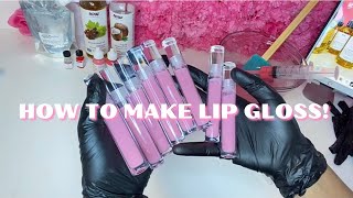 How To Make Lip Gloss  Beginner Friendly  Entrepreneur Life Ep 2 [upl. by Jeggar276]