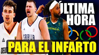 LOCURA TOTAL 🚨💣 Jokic INCREÍBLE 💥 REMONTADA 🔥 Mills y Giddey 🤯 Alemania APLASTA ✅ ULTIMA HORA JJOO [upl. by Skurnik390]