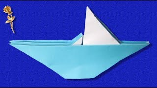 Origami  Bateau ⛵ Voilier [upl. by Gaskins]