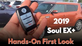 First Look amp HandsOn Review  2019 KIA Soul EX [upl. by Doone367]