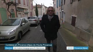 Election présidentielle 2022  le maire de CorbièresenProvence parraine Eric Zemmour [upl. by Satterlee335]