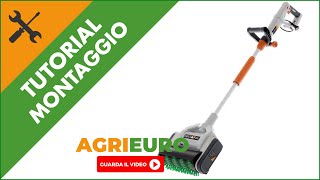 Spazzola pulisci pavimenti Batavia MAXXBRUSH  motore elettrico da1020W montaggio [upl. by Austina]