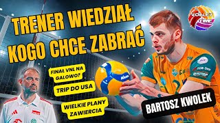 quotJakiej decyzji trener by nie podjął ja się z nią zgadzam i przyjmuje ją z pokorąquot BARTOSZ KWOLEK [upl. by Ymma]