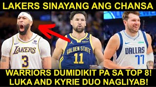 Lakers SINAYANG ang CHANSA  Luka PINACHACHA si Brooks  GSW Dumidikit Ulit [upl. by Leeth624]