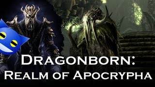 Skyrim Dragonborn DLC  Realm of Apocrypha amp Hermaeus Mora [upl. by Ameh]