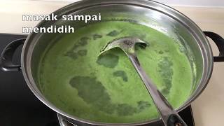 Resepi agar agar santan pandan [upl. by Nellahs]