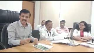 IAS Officer Tukaram Mundhe Giving Strictly Guidence to Public Sector Doctors [upl. by Annoyik]