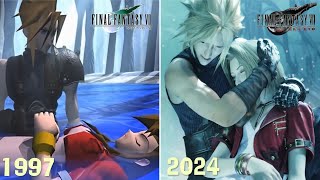 Aeriths Death Scene Original vs Remake  Final Fantasy 7 Rebirth 1997 vs 2024 [upl. by Diver777]