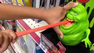 NEW Ghostbusters SLIMER Toy at Toys R Us [upl. by Einohpets677]