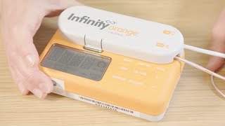 How to Use Infinity EnteraLite Orange Feeding Pump [upl. by Arraet]