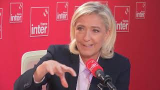 Marine Le Pen  quotLUnion européenne est une structure technocratique obèsequot [upl. by Alvin]