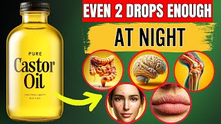 Start Using Castor Oil Before Bed And See What Happens Doctors Never Say 12 Health Benefits [upl. by Airbma]