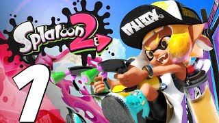 Splatoon 2  Gameplay Walkthrough Part 1  Story Mode Campaign Full Game Nintendo Switch [upl. by Lurie]