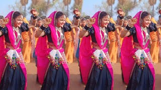 हाथ मा मेंहदी लागाड़ी ।new adiwasi dance song video 2024।sonu monu raj vlog new 2024 [upl. by Annaili480]