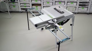 TKS 80 Quick Guide  Installation Sliding Table ST 840 [upl. by Inus985]