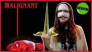 MALIGNANT 2021 MOVIE REVIEW  MANIACAL CINEPHILE [upl. by Oiredised]