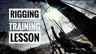 Tree Rigging Training amp Lesson  Bulldog Bone  Bola Lanyard  GoPro [upl. by Atnoek]