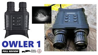 WildGuarder OWLER1 Night Vision Binoculars Full Review Best Budget Night Vision Device [upl. by Melamed859]