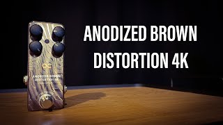 One Control Anodized Brown Distrortion 4k  Demo By Hans Johansson [upl. by Ahteres]