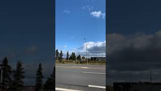 BEARSKIN METRO overhead landing in Thunder Bay [upl. by Grenville355]