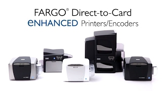 HID FARGOs DirectToCard Printers [upl. by Eggleston]