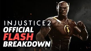 Injustice 2  The Flashs Secret Character Select InteractionAnimation [upl. by Hatch]