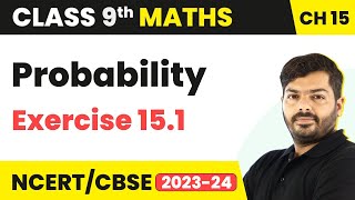 Probability  Exercise 151  Class 9 Maths Chapter 15 [upl. by Goodspeed]