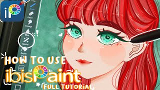 Ibis Paint X Tutorial for Beginners  Basic Tools Part 1 [upl. by Dulciana]