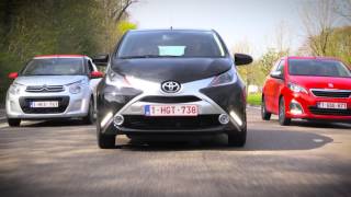 La Citroën C1 Toyota Aygo ou Peugeot 108 laquelle est la meilleure [upl. by Aili512]