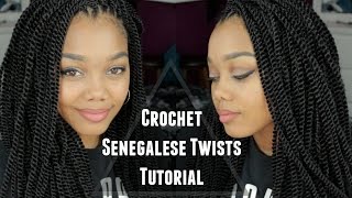 TUTORIAL  CROCHET SENEGALESE TWISTS ∆ OUTRE  XPRESSION [upl. by Eugenides880]