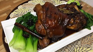 SOFT AND TENDER BRAISED PORK HOCK  PATA TIM RECIPE  Pepperhona’s Kitchen [upl. by Noived]