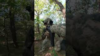 Stealth Airsoft in the Woods w Dagger22 airsoft pov [upl. by Dove]