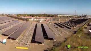 Bardzour  8 mois de chantier photovoltaïque en 1 min  Photovoltaic plant construction timelapse [upl. by Frohne]