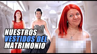 Prueba de VESTIDOS para el MATRIMONIO de mi MAMÁ ASÍ IREMOS  La Familia de Ami Cap 15 [upl. by Yhtnomit]