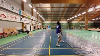 6 Singles Badminton Matches  Pietarsaaren Sukkapallokisat 2962024 [upl. by Yahs]