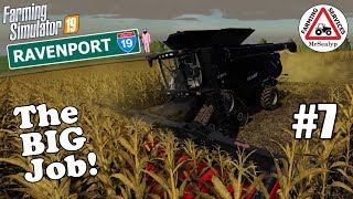 RAVENPORT 7 PS4 Farming Simulator 19 The BIG Job Lets Play [upl. by Laure741]