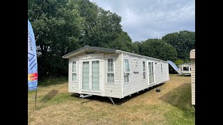 Mobilheim West Nordhorn Westwood 12x4 €45000 Doppelglas Zentralheizung [upl. by Grantley]