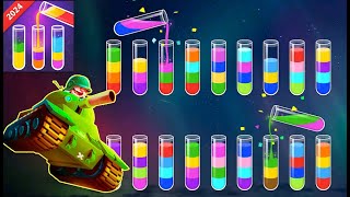 Water Sort Color Puzzle Game  New Update Levels 120 [upl. by Kirsti]