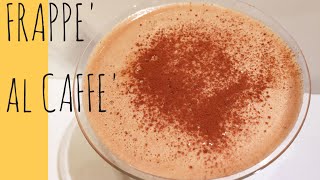 Ricetta FRAPPE goloso al caffè in 5 minuti [upl. by Rush197]