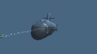 魚雷戦用意2D特別動画submarine battle [upl. by Inaej99]