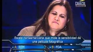 Quien quiere ser millonario 2008 Liliana [upl. by Bornie]