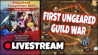 🔴FIRST KNIGHTHOOD COMPETITION LIVESTREAM NOTIFICATION  Seven Deadly Sins Grand Cross [upl. by Noynek962]