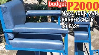 Paano gumawa Ng BARBER CHAIR so easy [upl. by Ainad]