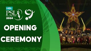 Full Opening Ceremony HBL PSL 2024  KhulKeKhel [upl. by Atiuqaj]