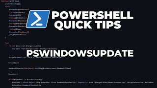 PowerShell Quick Tips  Automate windows updates [upl. by Yahsal]